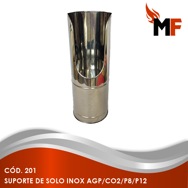 Suporte de Solo Inox AGP/CO2/P8/P12